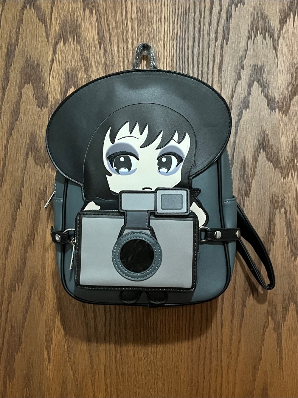 Beetle juice Gray Camera Backpack